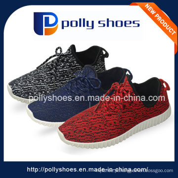 Lace-up homens na China Fábrica Sapatos de lona de desporto
